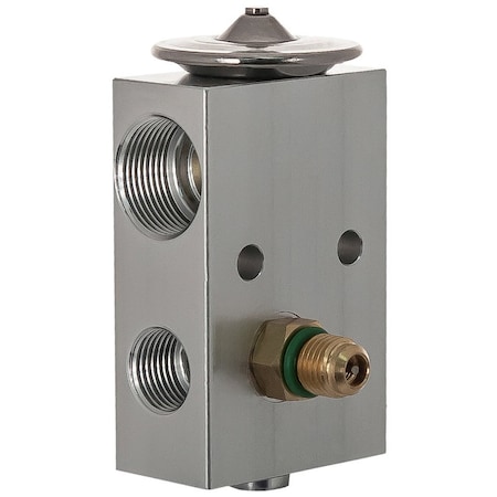 Truckair Exp. Valve - Block-Standard, Category: Expansion Valve, Type: Block, Style: Oring, Inlet: No 6 12-3023A
